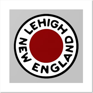 Lehigh and New England Railroad Posters and Art